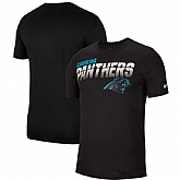 Carolina Panthers Nike Sideline Line of Scrimmage Legend Performance T-Shirt Black,baseball caps,new era cap wholesale,wholesale hats